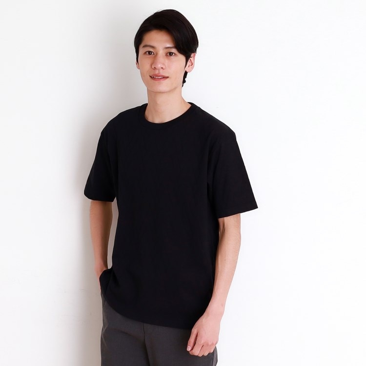 ザ ショップ ティーケー（メンズ）(THE SHOP TK(Men))のジオメトリックリンクス半袖Ｔシャツ カットソー