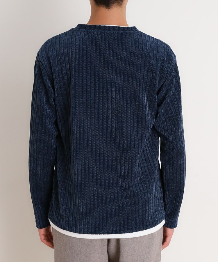 ザ ショップ ティーケー（メンズ）(THE SHOP TK(Men))のシェニールケーブルプルオーバー 新色追加24