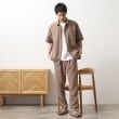 ザ ショップ ティーケー（メンズ）(THE SHOP TK(Men))のリネンライクイージーパンツ【セットアップ可】7