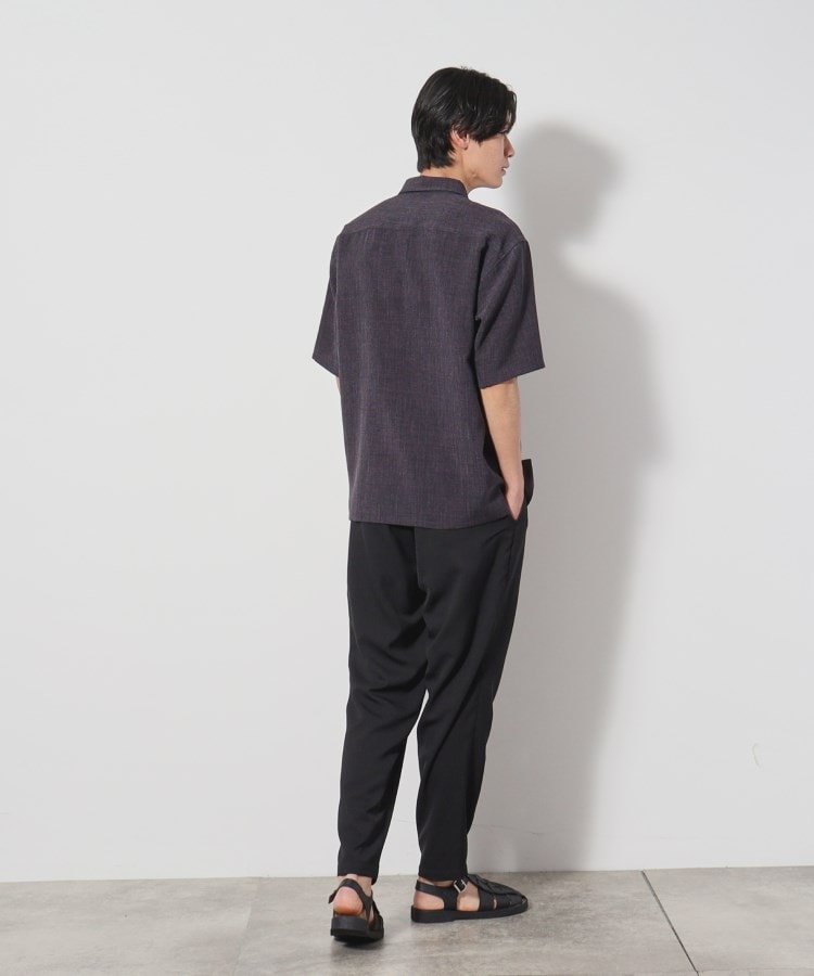 ザ ショップ ティーケー（メンズ）(THE SHOP TK(Men))のリネンライク半袖シャツ セットアップ可5