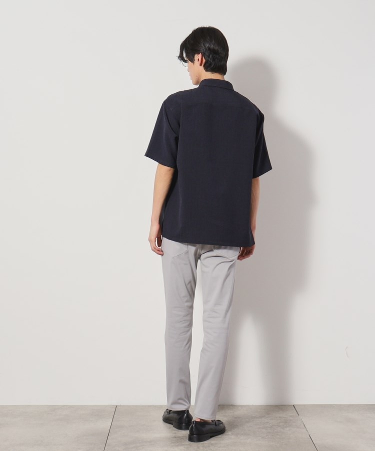 ザ ショップ ティーケー（メンズ）(THE SHOP TK(Men))のリネンライク半袖シャツ セットアップ可21