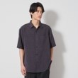 ザ ショップ ティーケー（メンズ）(THE SHOP TK(Men))のリネンライク半袖シャツ セットアップ可1