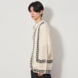 ザ ショップ ティーケー（メンズ）(THE SHOP TK(Men))のクロシェ編み風ニットカーディガン7