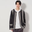 ザ ショップ ティーケー（メンズ）(THE SHOP TK(Men))のクロシェ編み風ニットカーディガン12