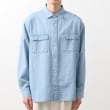 ザ ショップ ティーケー（メンズ）(THE SHOP TK(Men))のリネンブレンドデニムシャツ9