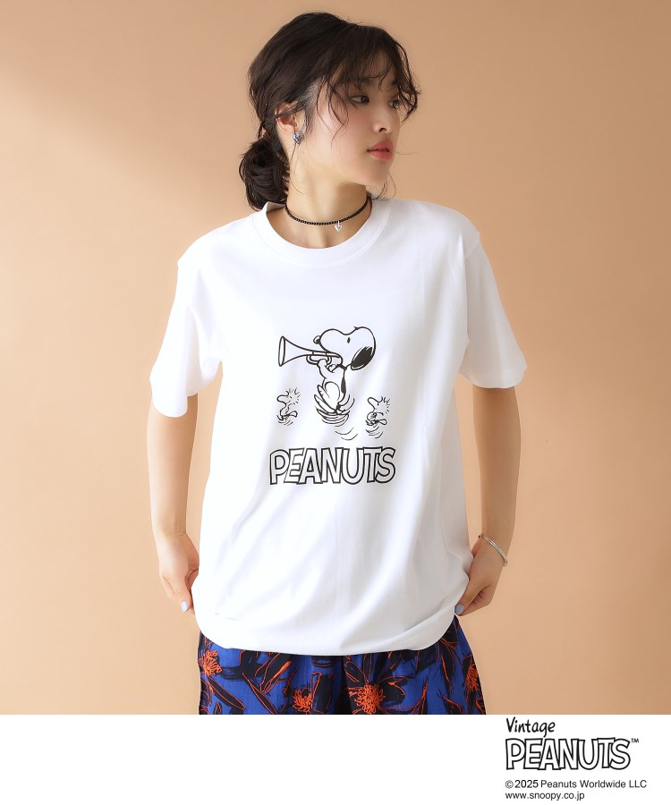 ザ ショップ ティーケー（メンズ）(THE SHOP TK(Men))の75周年PEANUTSデザイン半袖Tシャツ28