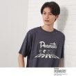 ザ ショップ ティーケー（メンズ）(THE SHOP TK(Men))の75周年PEANUTSデザイン半袖Tシャツ7