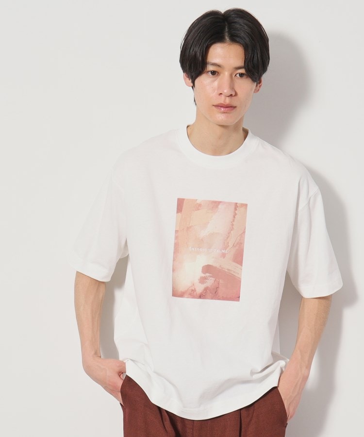 ザ ショップ ティーケー（メンズ）(THE SHOP TK(Men))の【Begin6月号掲載】オーガニックコットンプリント半袖Tシャツ4