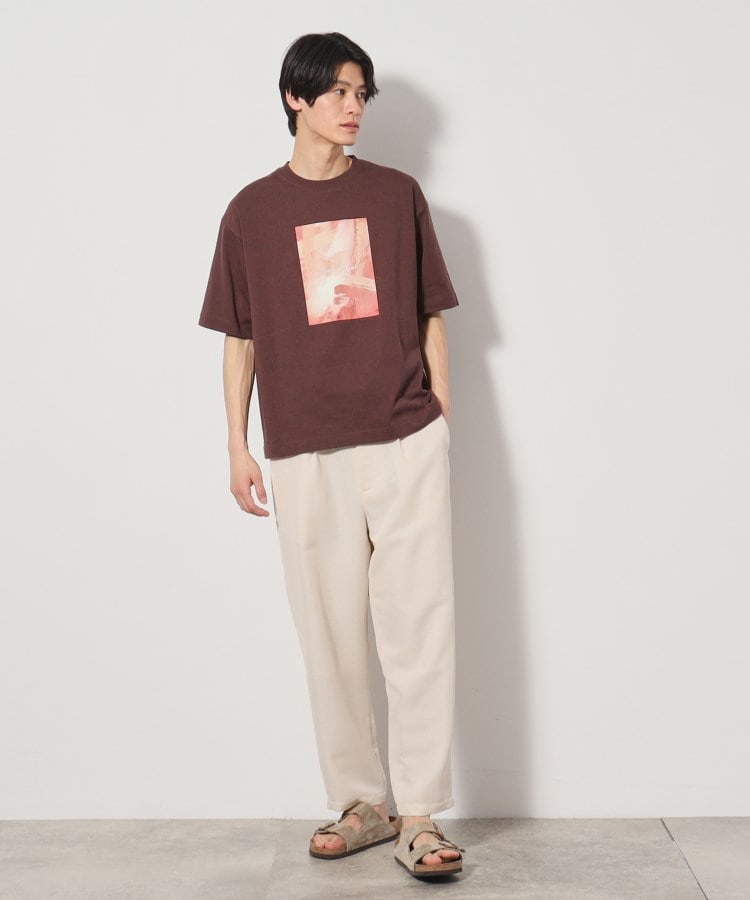 ザ ショップ ティーケー（メンズ）(THE SHOP TK(Men))の【Begin6月号掲載】オーガニックコットンプリント半袖Tシャツ13