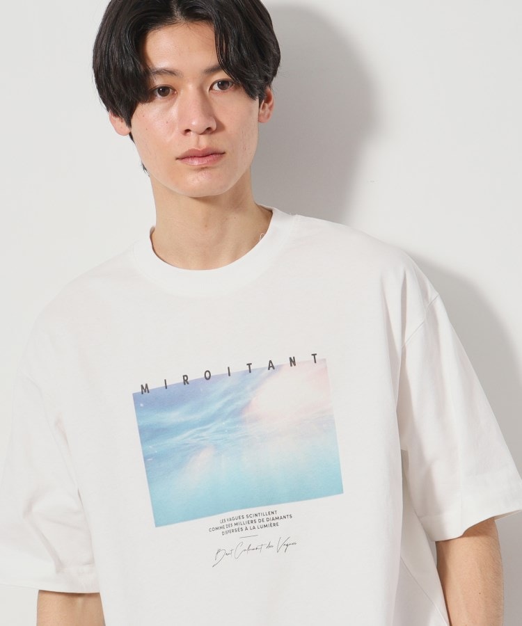 ザ ショップ ティーケー（メンズ）(THE SHOP TK(Men))の【Begin6月号掲載】オーガニックコットンプリント半袖Tシャツ16