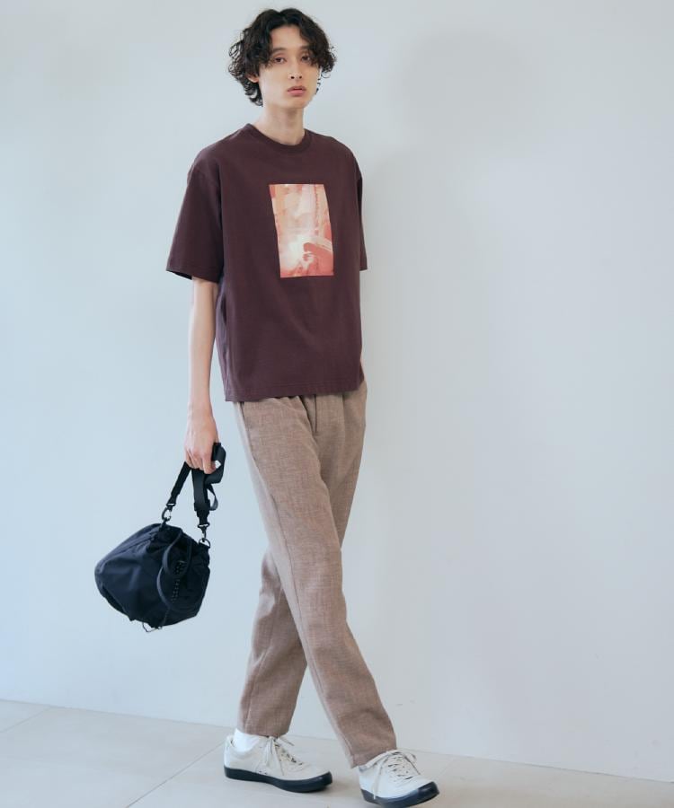 ザ ショップ ティーケー（メンズ）(THE SHOP TK(Men))の【Begin6月号掲載】オーガニックコットンプリント半袖Tシャツ2