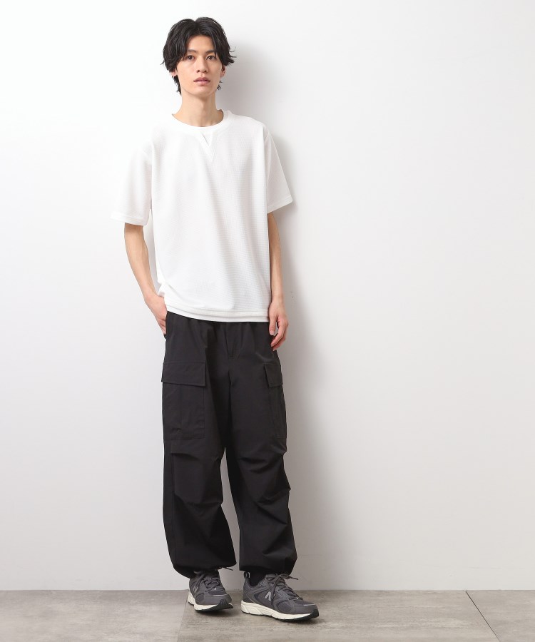 ザ ショップ ティーケー（メンズ）(THE SHOP TK(Men))のミニフクレキーネック半袖Tシャツ11