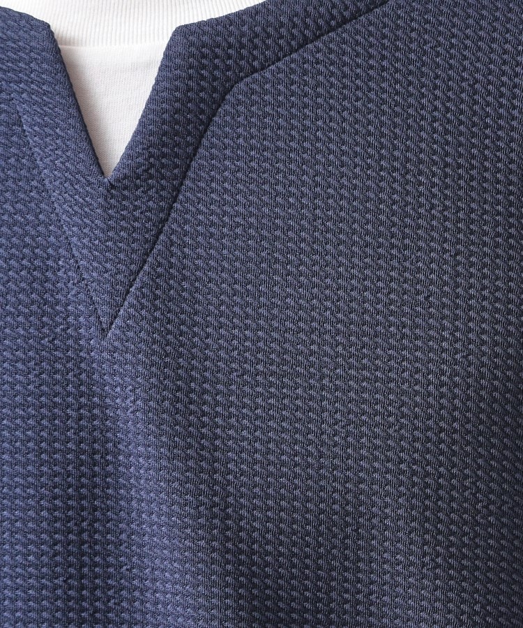 ザ ショップ ティーケー（メンズ）(THE SHOP TK(Men))のミニフクレキーネック半袖Tシャツ29