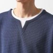 ザ ショップ ティーケー（メンズ）(THE SHOP TK(Men))のミニフクレキーネック半袖Tシャツ33