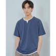 ザ ショップ ティーケー（メンズ）(THE SHOP TK(Men))のミニフクレキーネック半袖Tシャツ4