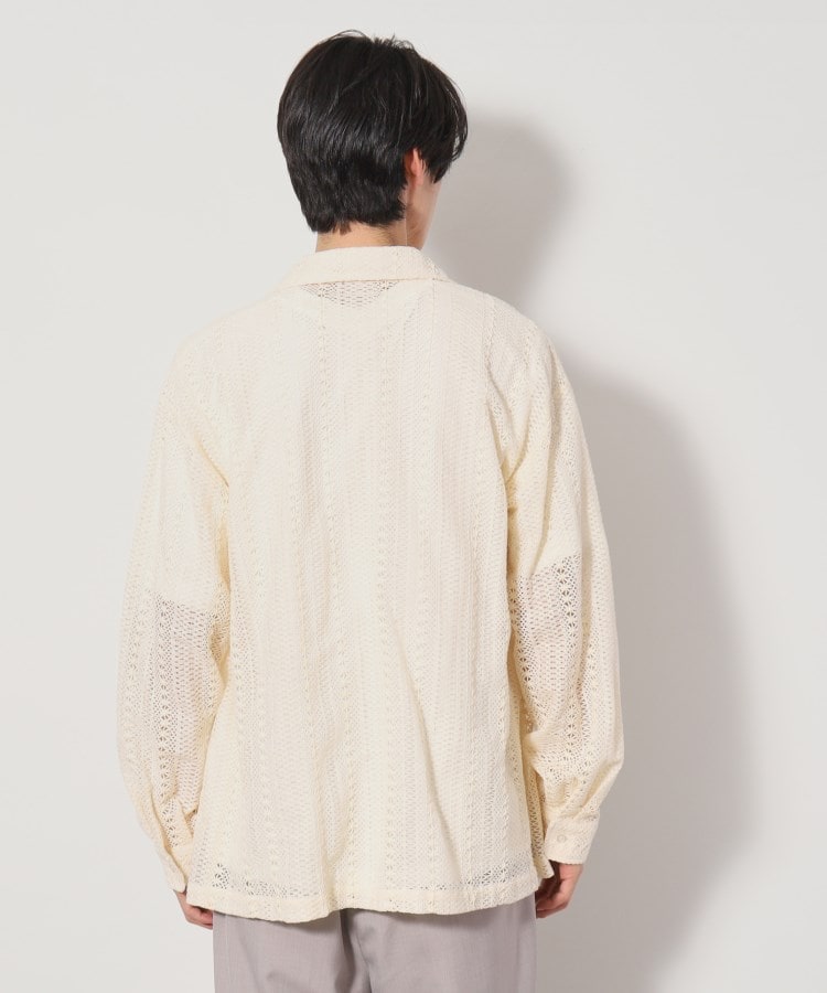 ザ ショップ ティーケー（メンズ）(THE SHOP TK(Men))のレースシャツアンサンブル長袖シャツ・半袖Tシャツセットアイテム3