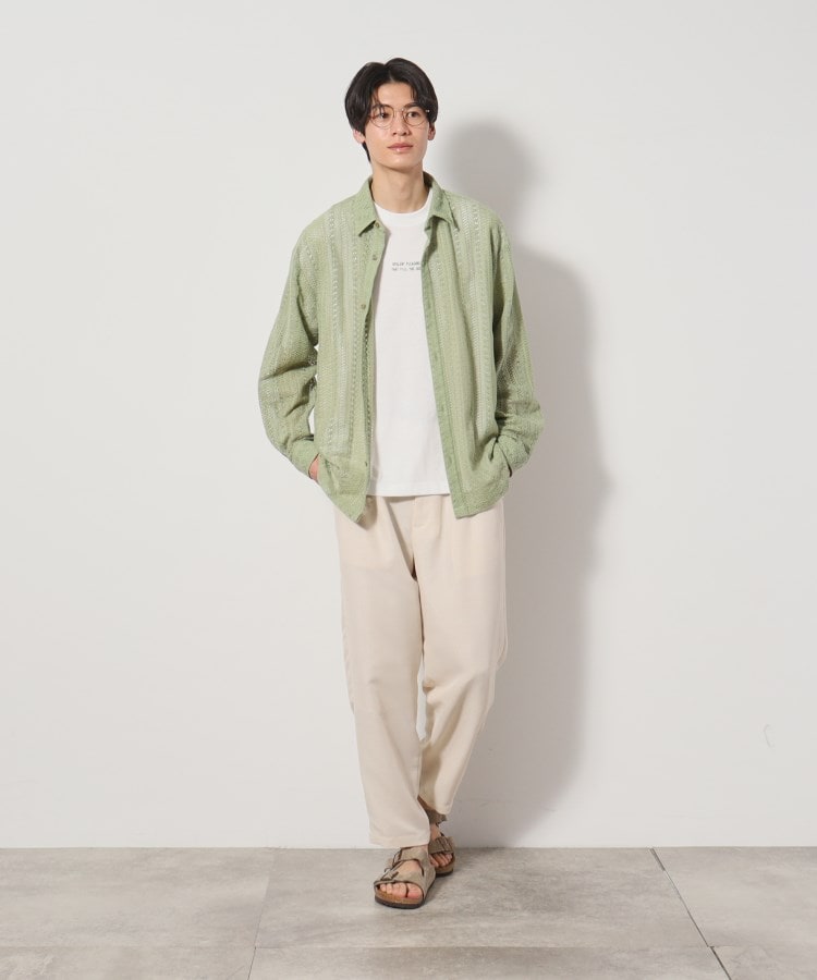 ザ ショップ ティーケー（メンズ）(THE SHOP TK(Men))のレースシャツアンサンブル長袖シャツ・半袖Tシャツセットアイテム15