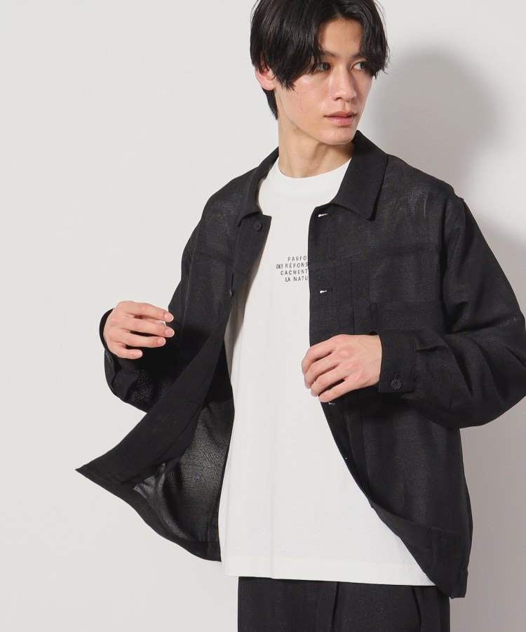 ザ ショップ ティーケー（メンズ）(THE SHOP TK(Men))のパナマメッシュトラッカージャケット セットアップ可10