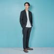ザ ショップ ティーケー（メンズ）(THE SHOP TK(Men))のライトドッツスラックス【セットアップ可/洗濯機OK】12