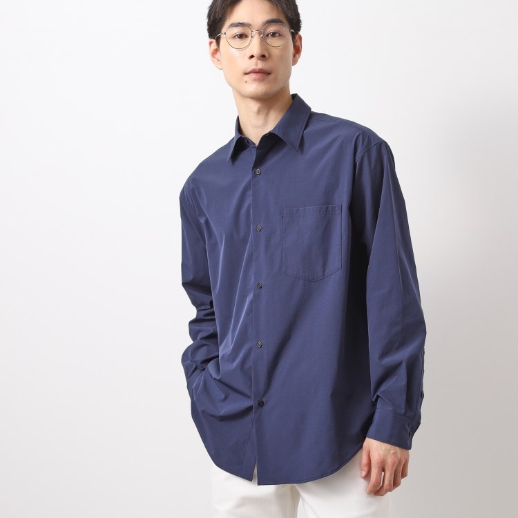 ザ ショップ ティーケー（メンズ）(THE SHOP TK(Men))のCAVEブロードシャツ【吸水速乾/イージーケア/アンチピリング/洗濯機OK】 カジュアルシャツ