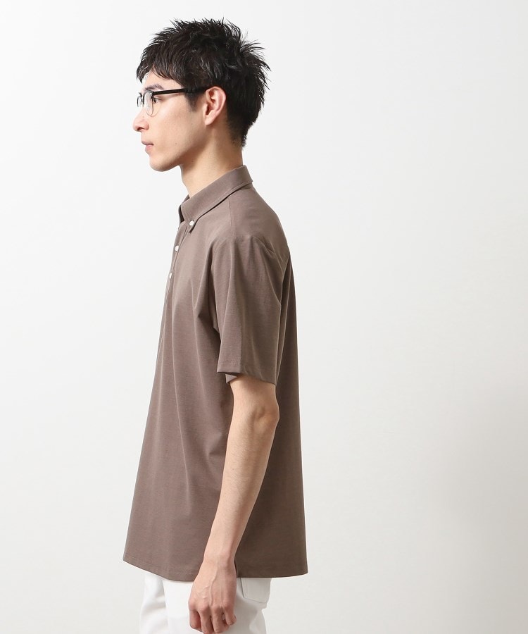 ザ ショップ ティーケー（メンズ）(THE SHOP TK(Men))のアイスカノコポロシャツ 接触冷感/ビジネス対応15