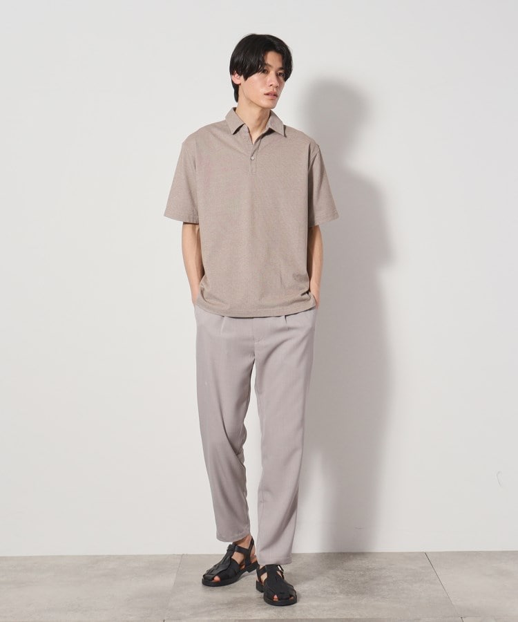 ザ ショップ ティーケー（メンズ）(THE SHOP TK(Men))のシャンブレーカノコスキッパーポロシャツ21
