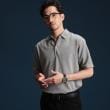 ザ ショップ ティーケー（メンズ）(THE SHOP TK(Men))のシャンブレーカノコスキッパーポロシャツ グレー(012)
