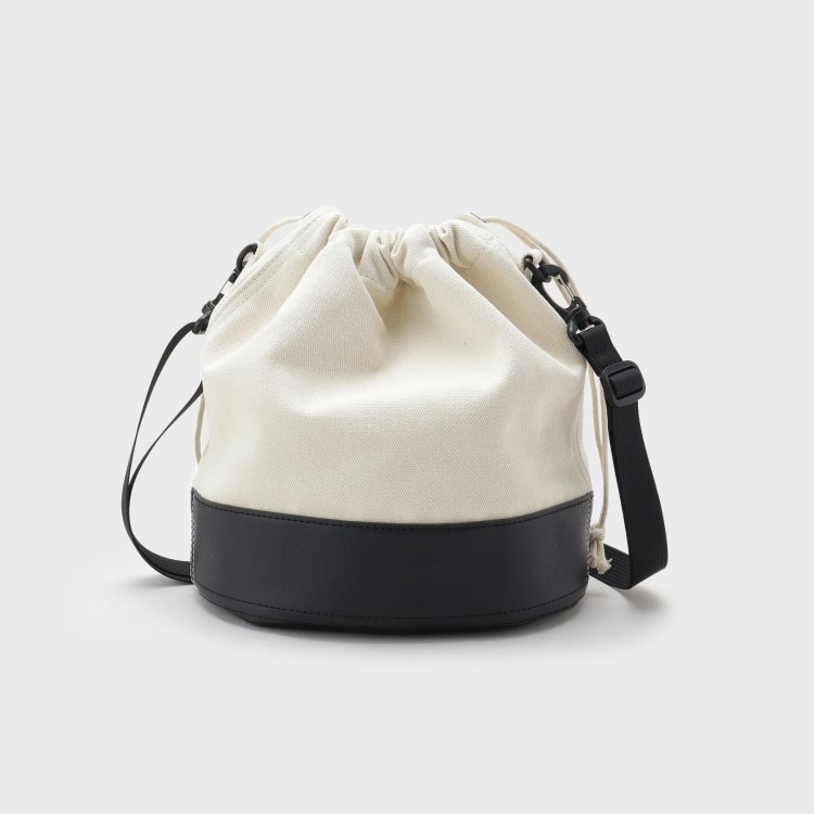 ザ ショップ ティーケー（メンズ）(THE SHOP TK(Men))のBOUOキャンバス巾着ショルダー ショルダーバッグ