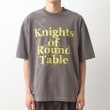 ザ ショップ ティーケー（メンズ）(THE SHOP TK(Men))のスウェード半袖ロゴTシャツ　洗濯機OK13