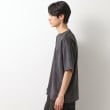 ザ ショップ ティーケー（メンズ）(THE SHOP TK(Men))のスウェードプリント半袖Tシャツ　【オーバーサイズ/洗濯機OK】1