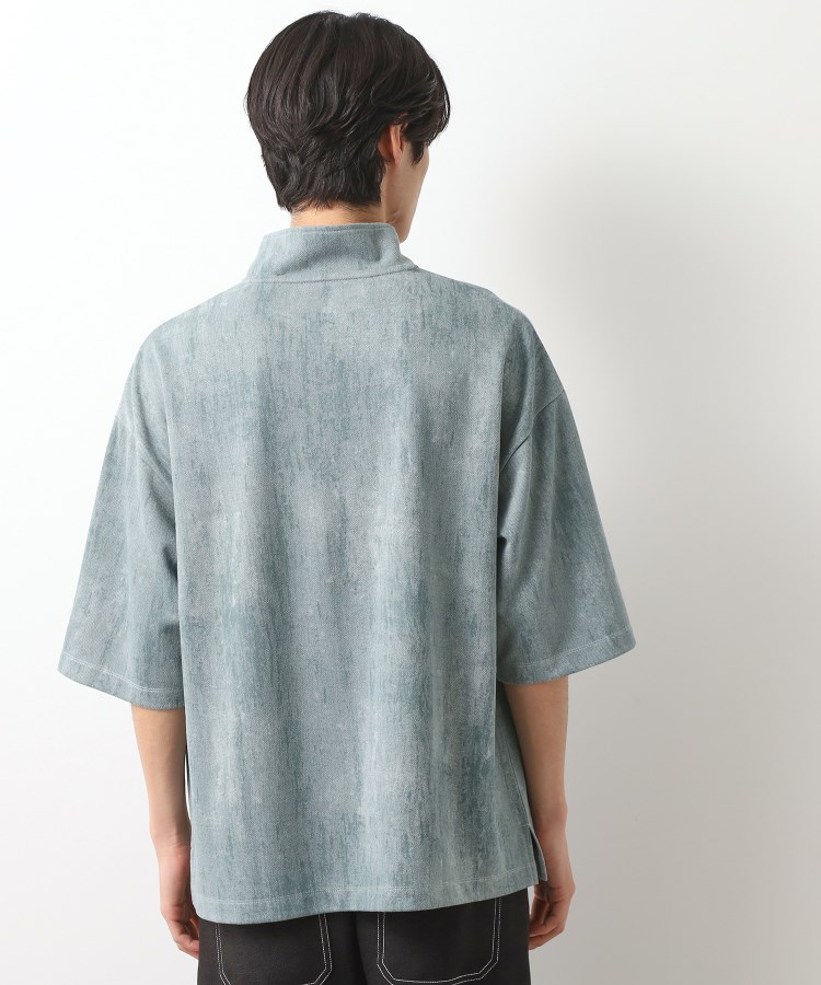 ザ ショップ ティーケー（メンズ）(THE SHOP TK(Men))のスウェードプリントハーフジッププルオーバー　【オーバーサイズ/洗濯機OK】6