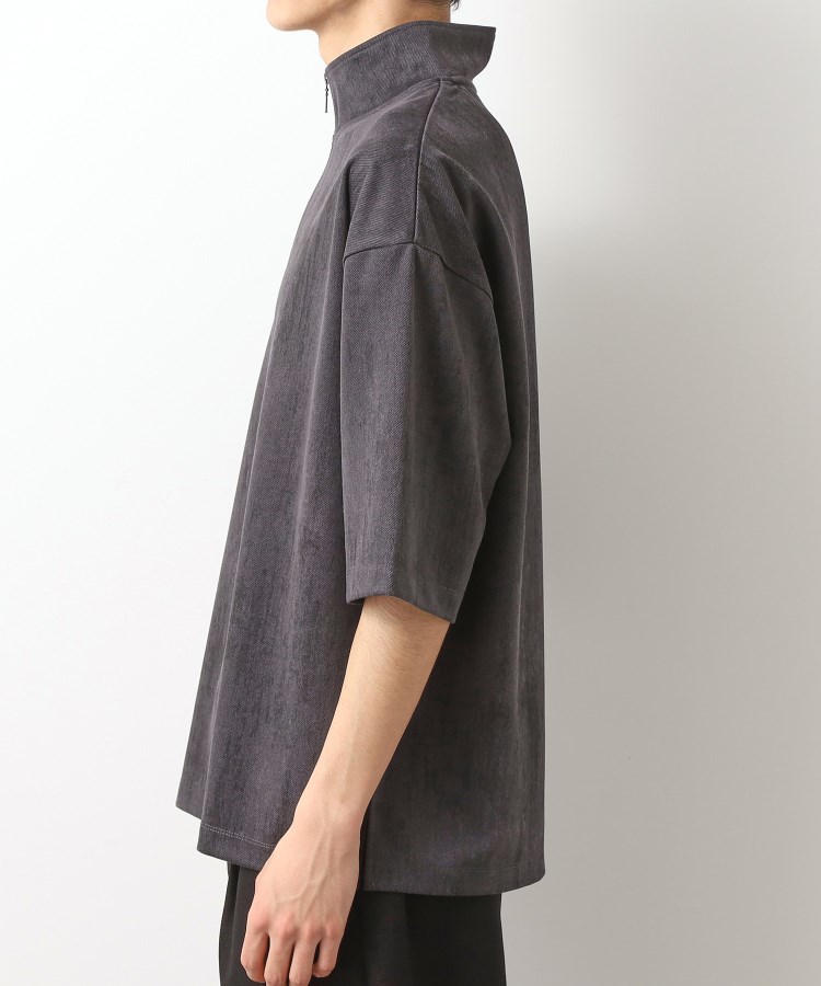 ザ ショップ ティーケー（メンズ）(THE SHOP TK(Men))のスウェードプリントハーフジッププルオーバー　【オーバーサイズ/洗濯機OK】10