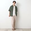 ザ ショップ ティーケー（メンズ）(THE SHOP TK(Men))のクラフトレースアンサンブルシャツ【半袖Tシャツセットアイテム/オーバーサイズ/洗濯機OK】8