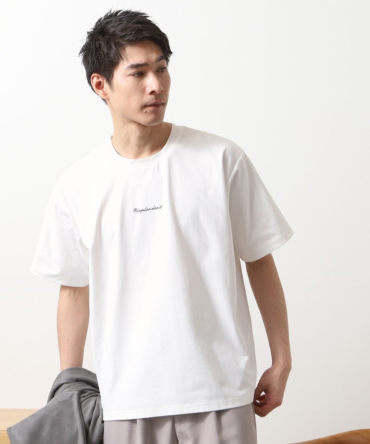 ザ ショップ ティーケー（メンズ）(THE SHOP TK(Men))のフェイクスウェードアンサンブルカーディガン【五分袖カーディガン＋半袖Tシャツセットアイテム】7