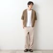 ザ ショップ ティーケー（メンズ）(THE SHOP TK(Men))のフェイクスウェードアンサンブルカーディガン【五分袖カーディガン＋半袖Tシャツセットアイテム】12