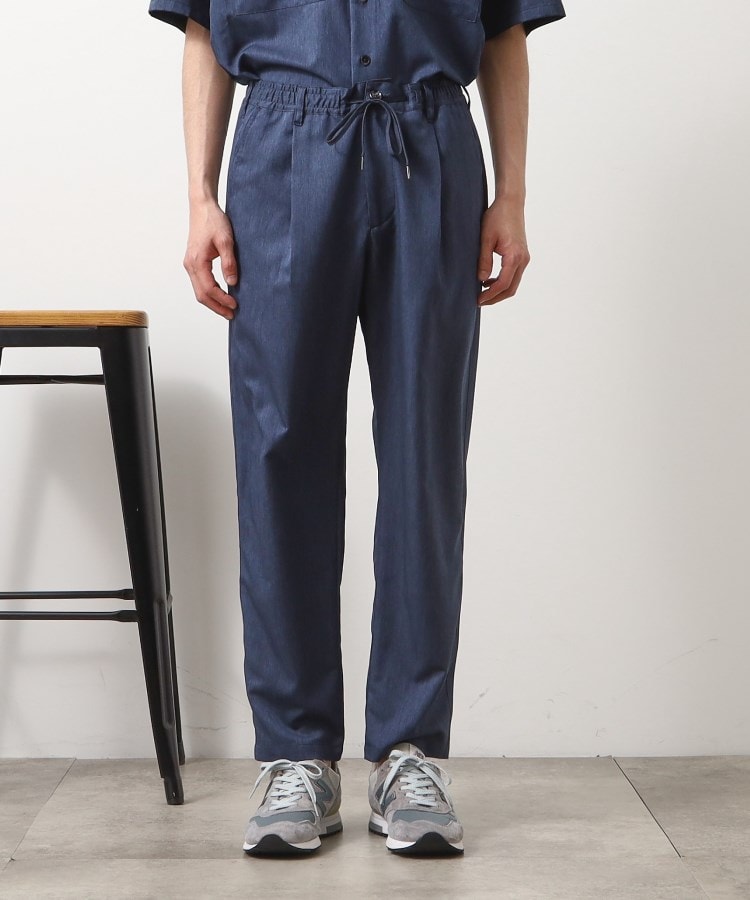 ザ ショップ ティーケー（メンズ）(THE SHOP TK(Men))の【Begin7月号掲載】クールファイバーイージーパンツ　接触冷感／吸水速乾／UVケア／軽量／セットアップ可12