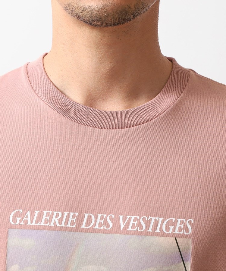 ザ ショップ ティーケー（メンズ）(THE SHOP TK(Men))の【旅するTシャツ】フォトプリント マシンウォッシャブル／サスティナブル44