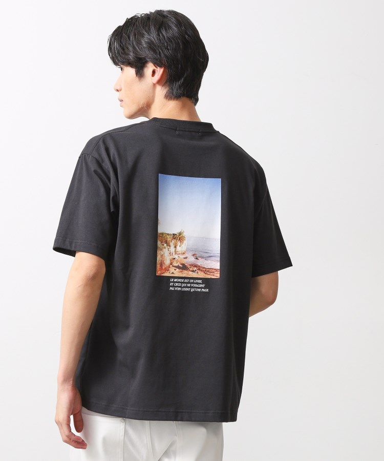 ザ ショップ ティーケー（メンズ）(THE SHOP TK(Men))の【旅するTシャツ】フォトプリント マシンウォッシャブル／サスティナブル18