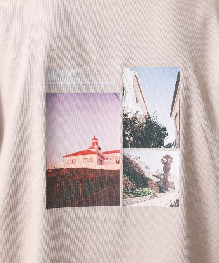 ザ ショップ ティーケー（メンズ）(THE SHOP TK(Men))の【旅するTシャツ】フォトプリント マシンウォッシャブル／サスティナブル28