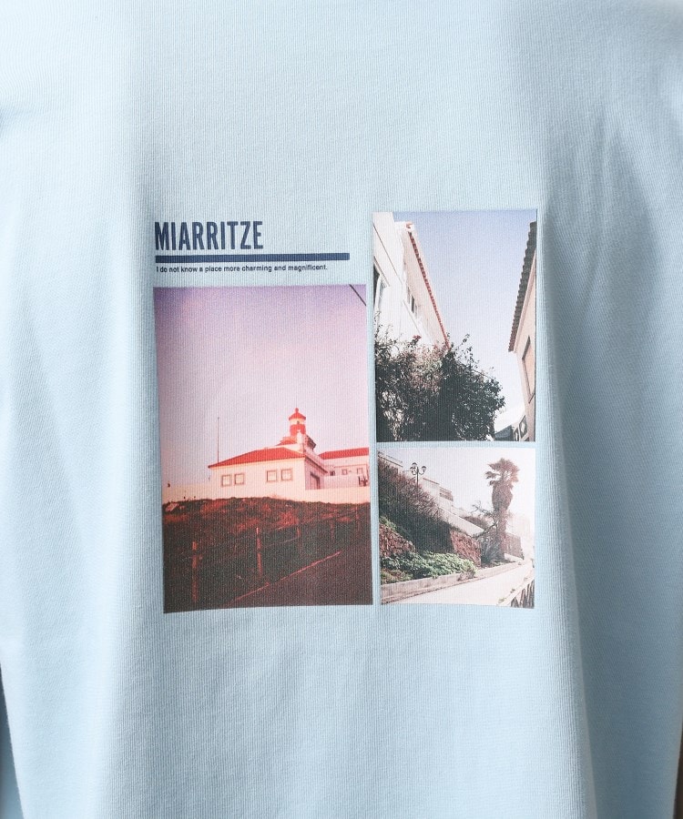 ザ ショップ ティーケー（メンズ）(THE SHOP TK(Men))の【旅するTシャツ】フォトプリント マシンウォッシャブル／サスティナブル32