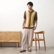 ザ ショップ ティーケー（メンズ）(THE SHOP TK(Men))の【日本テレビ系　ダメマネ！出演　鈴木仁さん着用】マルチストライプニットポロシャツ14