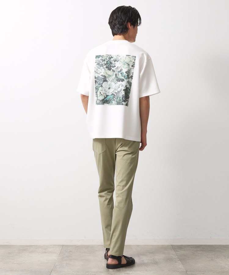 ザ ショップ ティーケー（メンズ）(THE SHOP TK(Men))のボタニカルプリントオーバーサイズ半袖Ｔシャツ3