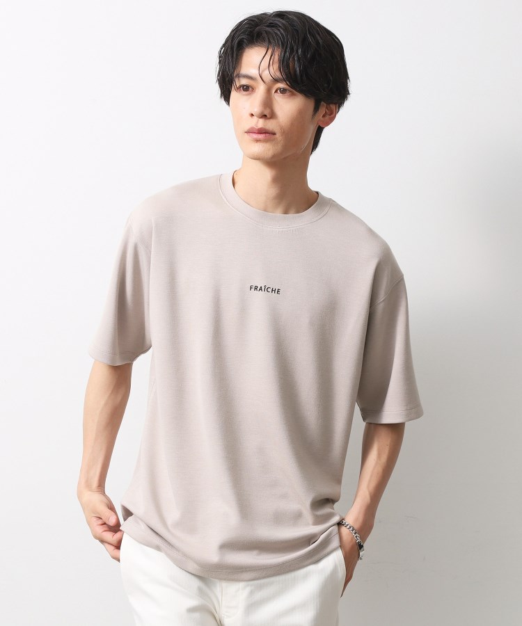 ザ ショップ ティーケー（メンズ）(THE SHOP TK(Men))のボタニカルプリントオーバーサイズ半袖Ｔシャツ9