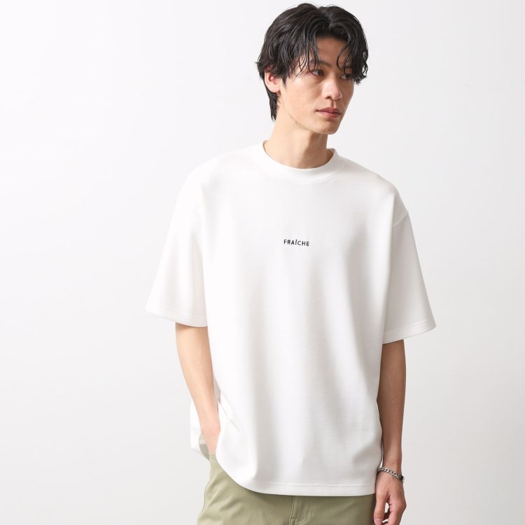 ザ ショップ ティーケー（メンズ）(THE SHOP TK(Men))のボタニカルプリントオーバーサイズ半袖Ｔシャツ カットソー
