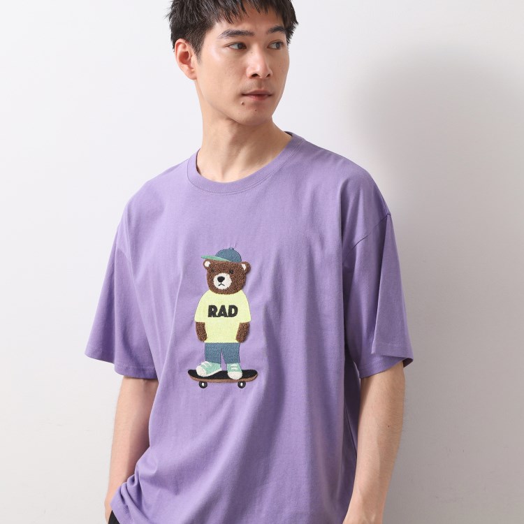 ザ ショップ ティーケー（メンズ）(THE SHOP TK(Men))のアニマル刺繍半袖Tシャツ　【洗濯機OK/ユニセックス】 Ｔシャツ