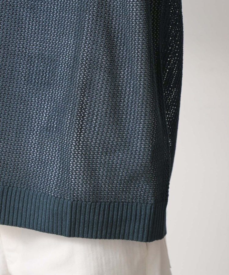 ザ ショップ ティーケー（メンズ）(THE SHOP TK(Men))のメッシュニットアンサンブルベスト　【半袖Tシャツセットアイテム/洗濯機OK】28