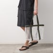 ザ ショップ ティーケー（メンズ）(THE SHOP TK(Men))のPVCクリアトートバッグ 【ユニセックス／軽量】19