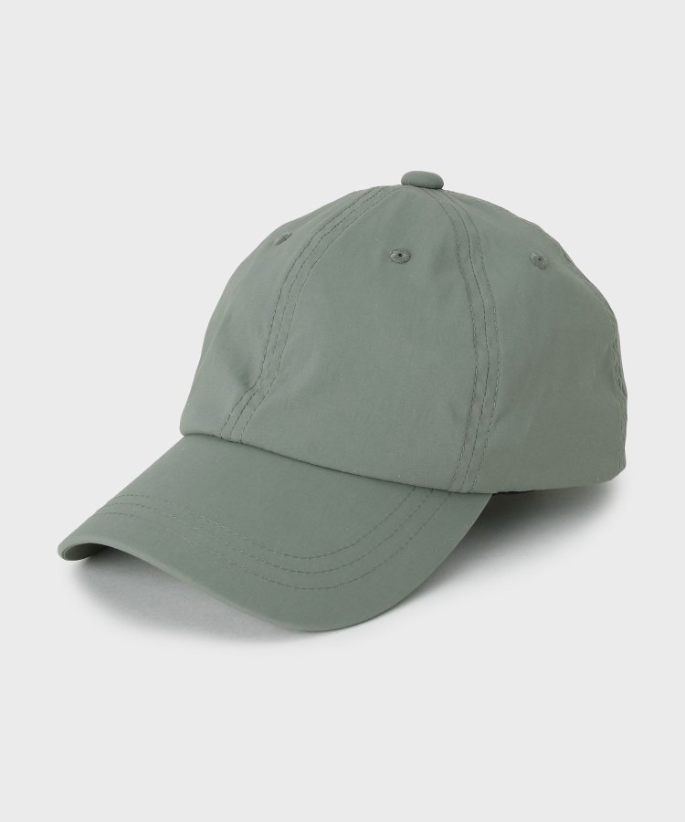 ザ ショップ ティーケー（メンズ）(THE SHOP TK(Men))のナイロンキャップ 【撥水／軽量／ユニセックス】 オリーブグリーン(026)