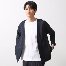 ザ ショップ ティーケー（メンズ）(THE SHOP TK(Men))のシャリルジャージカーディガン 洗濯機OK/吸水速乾/イージーケア/セットアップ可
