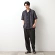 ザ ショップ ティーケー（メンズ）(THE SHOP TK(Men))のダイヤ柄プリント半袖シャツ【洗濯機OK/オーバーサイズ】3